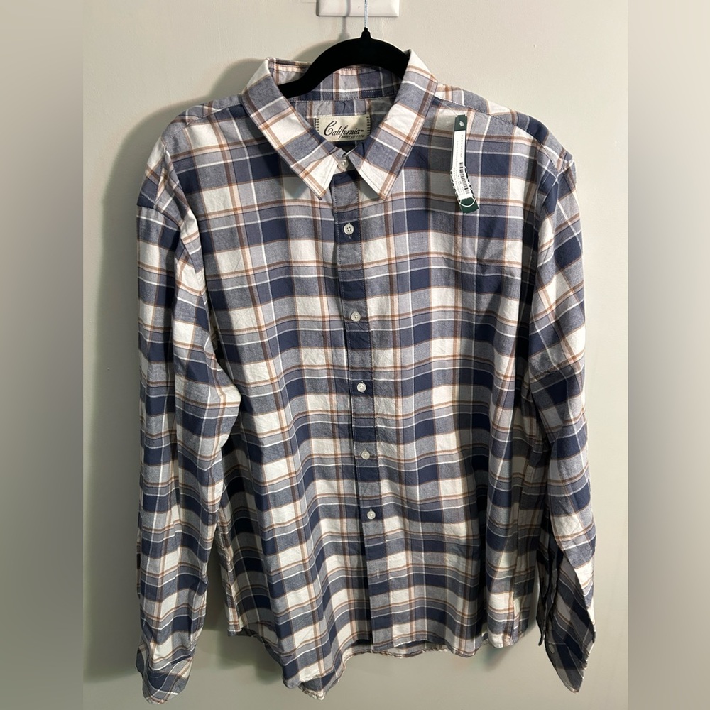 NWT California Shirt Co. Button Down